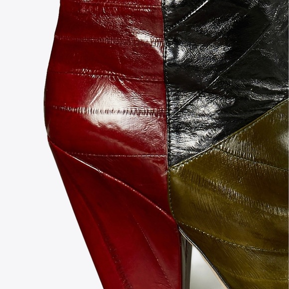 Tory Burch patchwork boots - Picture 3 of 8